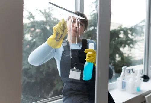 Nettoyage de vitres intérieures et extérieures à Saint-Setiers